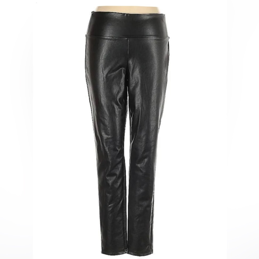 Kendall & Kylie Black Faux Leather Leggings